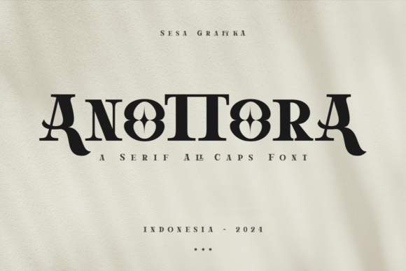 Anottora Font: Elegant Serif for Craft Projects
