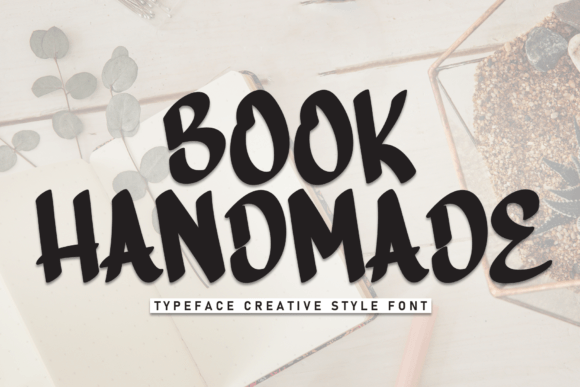Book Handmade: A Versatile Font for Engaging Campaigns