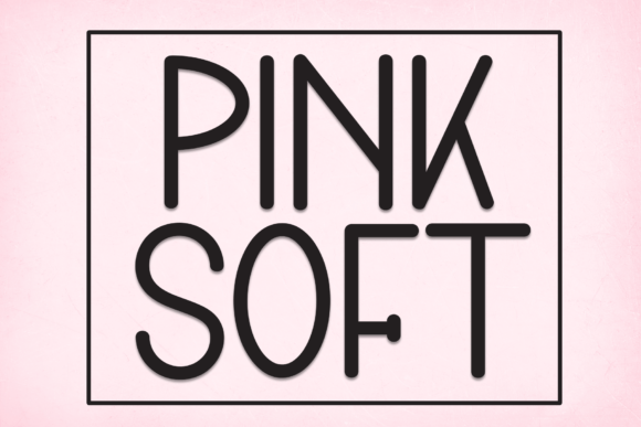 Bring Charm to Your Creations with Pink Soft Font