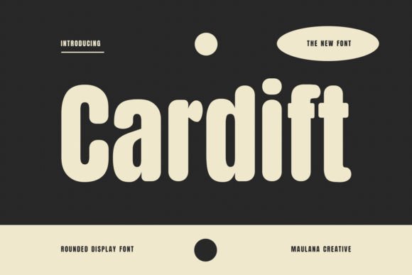 Cardift: A Versatile Sans Serif Font for Editorial Design