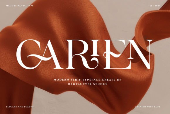 Carien Font: Elevating Editorial Design with Grace