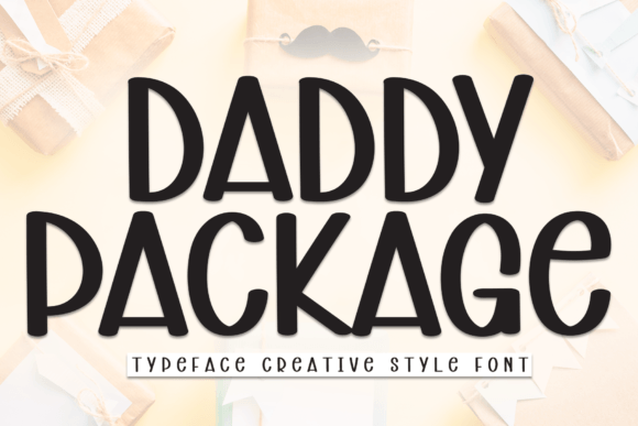 Charming Daddy Package Font for Creative Makers