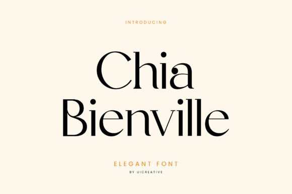 Chia Bianville: A Designer’s Take on This Serif