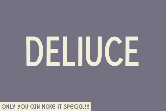 Deliuce Font: Testing a Sans Serif Display in Web Layouts