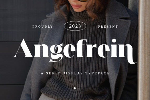 Discover Angefrein: A Serif Font for Sophisticated Web Design