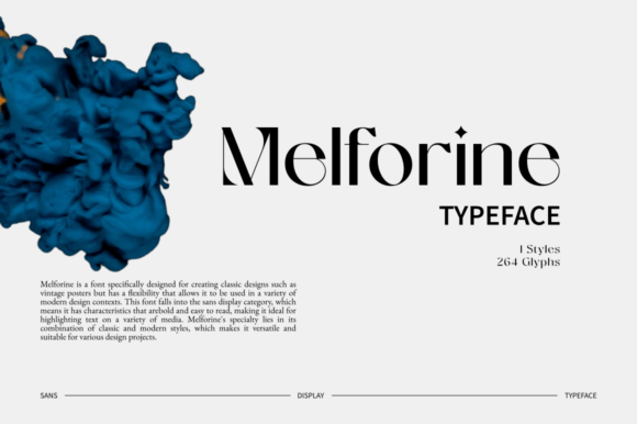 Discovering Melforine: A Versatile Serif Font for Editorial Design