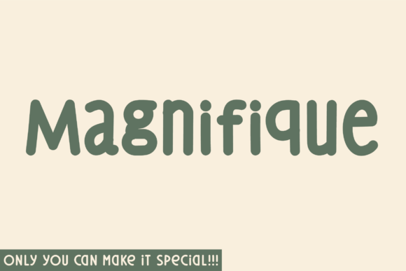 Elevate Your Brand with Magnifique: A Striking Sans Serif Font