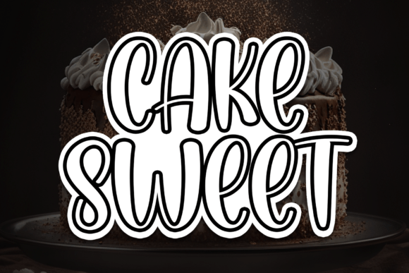 Enhance Your Brand with Cake Sweet Font