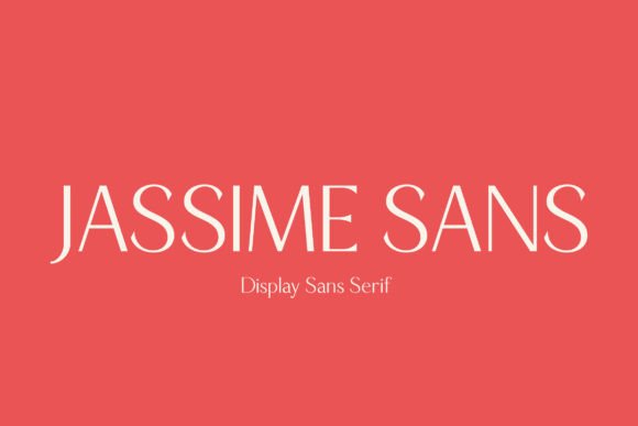Enhance Your Brand with Jassime Sans: A Refined Display Font