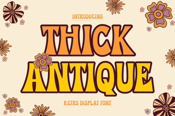Enhance Your Brand with Thick Antique Display Font