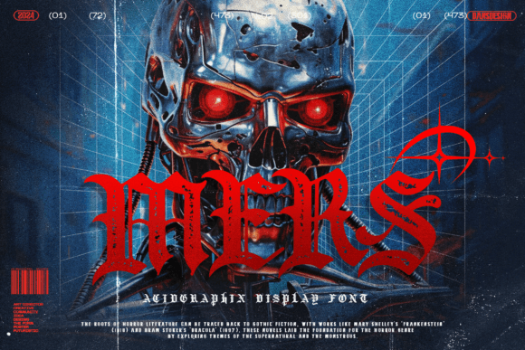 Enhance Your Campaigns with Mers: A Bold Gothic Font