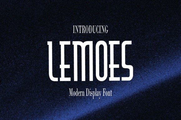 Enhance Your Craft with Lemoes: A Modern Display Font