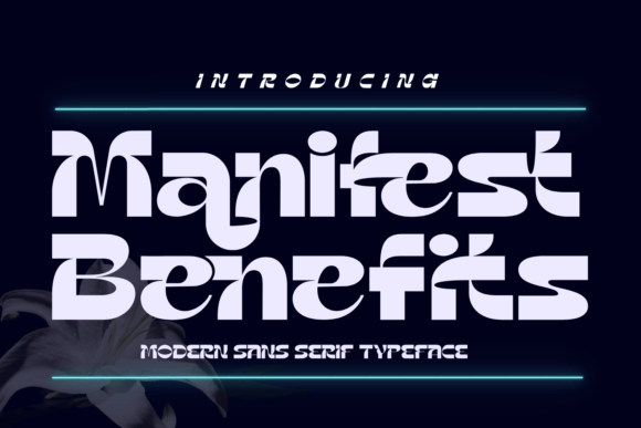 Enhance Your Web Design with Manifest Benefits Font