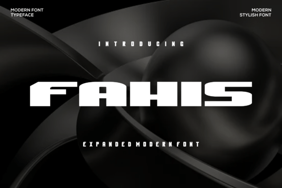 Fahis: A Modern Display Font for Editorial Elegance