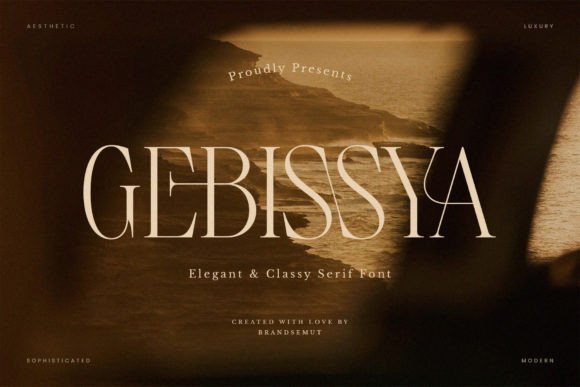 Gebissya: A Serif Font with Distinctive Elegance