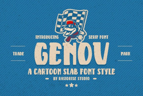 Genov Font: Adding Joy to Campaign Visuals