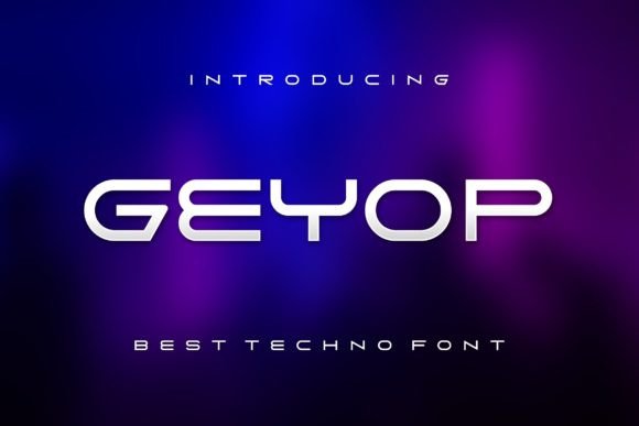 Geyop: A Versatile Sans Serif for Modern Design