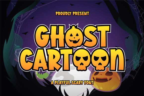 Ghost Cartoon: A Spooky and Playful Font for Editorial Design
