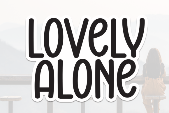 Lovely Alone Font: Adding Warmth to Editorial Design