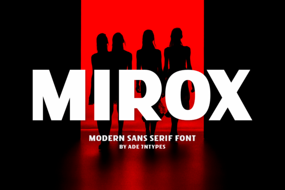 Mirox: A Bold and Impactful Display Font for Web Design