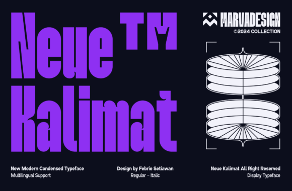 Neue Kalimat: A Modern Sans Serif for Impactful Design