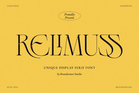 Relimuss Font Review: A Serif for Modern Campaigns