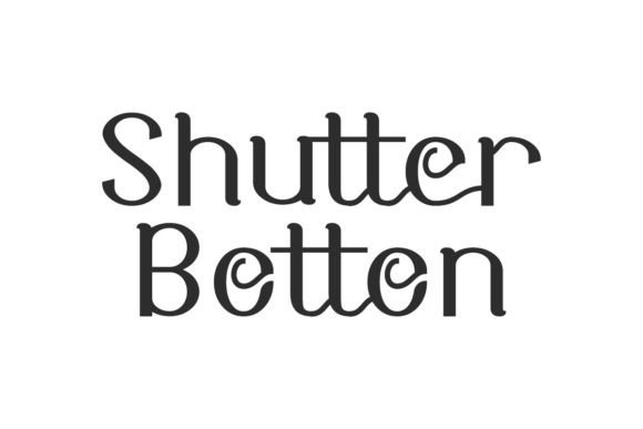 Shutter Botton: A Versatile Sans Serif for Modern Web Design