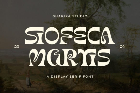 Siofeca Martis: A Bold Serif Font for Creative Crafters