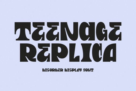 Teenage Replica: A Font That Captures the Spirit of Youth