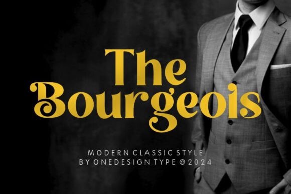 The Bourgeois Font: Elevating Editorial Design