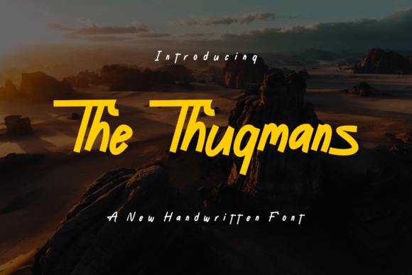 Transform Your Brand with The Thugmans Font