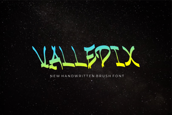Valledix: A Bold and Authentic Display Font for Branding